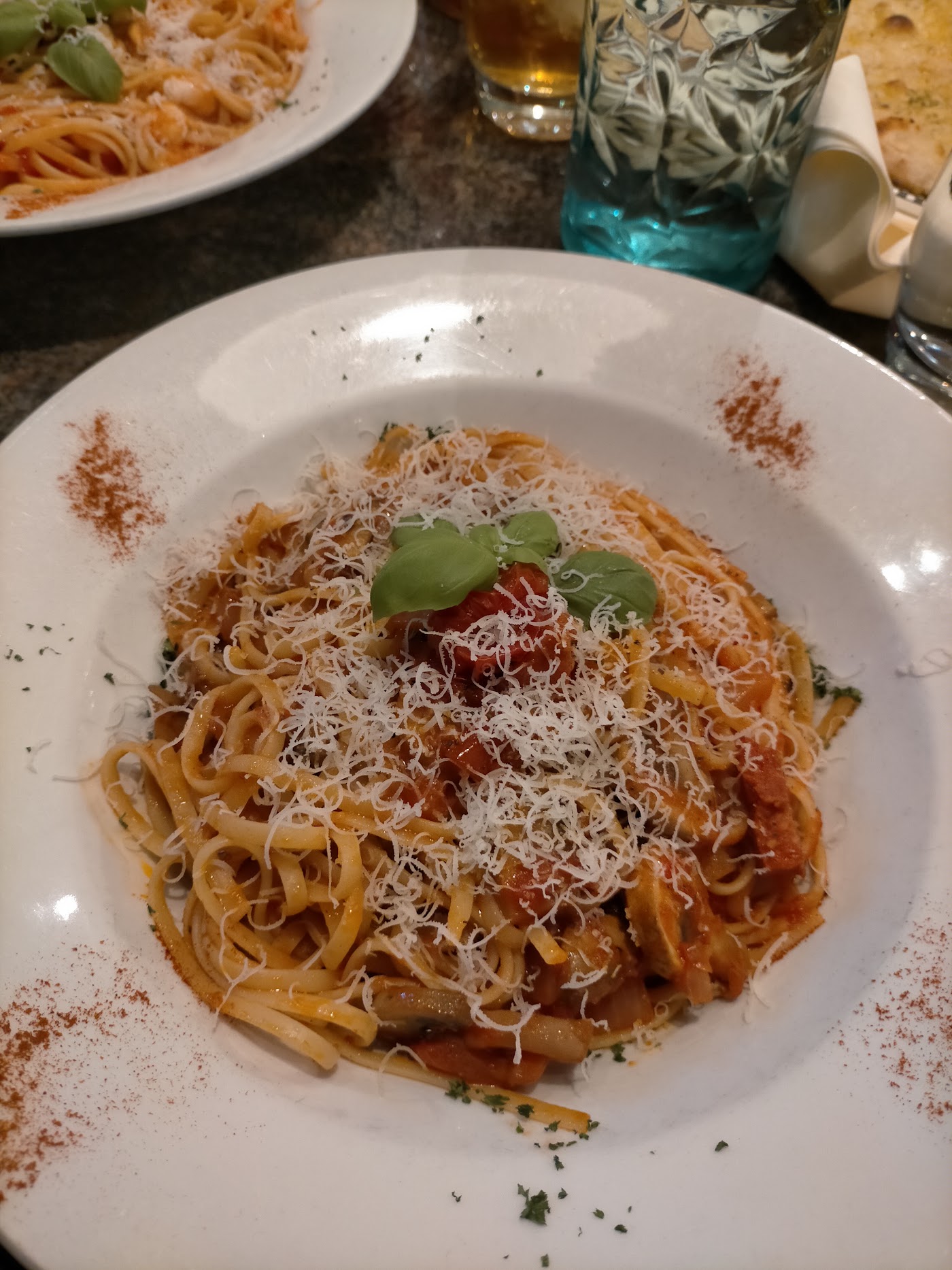 Fresh pasta at Tuscany Too